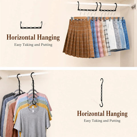 Straight Up Heavy Duty Space Saving Hangers 10 Pack Smart Closet Organizers For Coats And Suit Jackets Slim Vertical Multi Garment Holders That Crush Clutter And Keep Your Fit Lookin Sharp