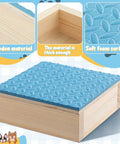 Dog Training Platform With Non Slip Surface Place Board For Agility Obedience Training Portable Pivot Box Puppy Stand Blue