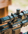One Piece Picatinny Cantilever Scope Mount Featuring Integrated Anti Cant Indicator For Flawless Leveling Rock Solid Zero Hold And Range Ready Shootin Gear Low Base 1 40 Inch Flat Top Rings Lock Tight For Bullseye Accuracy on tactical rifle