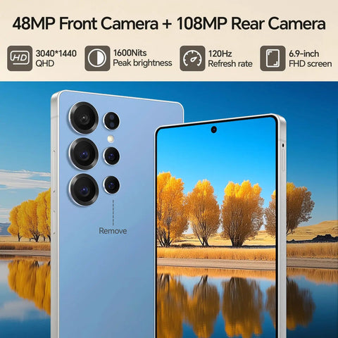 Stacked Unlocked Android Smartphone Going Hard On Snapdragon 888 With 12 Gig Ram And 512 Gig Storage featuring 48MP and 108MP cameras.