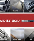 Pro Grade One Eighth Inch Twenty Seven NPT Pipe Tap In High Speed Steel With AD Plus Coating with materials: aluminum, metal sheet, steel, stainless steel, acrylic sheet, PVC