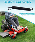Right Hand Drive Deck Idler Spring For 48 To 52 Inch Zero Turn Mowers Replaces 483247 Fits Cheetah Tiger Cat Tiger Cub Wild Cat Decks