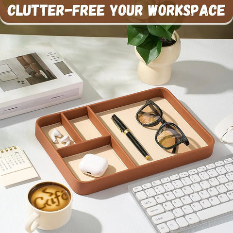 Multi Pocket Acrylic Valet Tray Router Templates For Desktop Organizers And Storage Solutions Precision Inlay Jig Making Custom Woodworking Crafts A Total Breeze That Cuts Setup Time And Keeps Your Bench Spotless, displaying sunglasses and a pen.