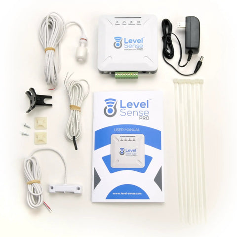 WiFi Enabled Sump Pump Alarm With High Water Alert, Water Leak Detector, Power Failure Detection, Temperature And Humidity Sensor