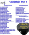 Drop In Engine Oil Filler Cap Replacement For Ford Lincoln Mercury SUVs And Trucks Fits F250 F350 F450 E150 E250 E350