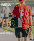 Man carrying Everyday 8 Can Soft Sided Cooler That Goes Anywhere For Lunch And Beach Trips Insulated Portable Cooler Tote