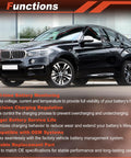 Heavy Duty Battery Negative Cable With Ibs Sensor For Bmw X5 2014 To 2018 installed on BMW X6, showing its features and functionality.