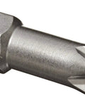 PH 2 Phillips Bit Set For Quarter Inch Drive With Anti Cam Out Ribs, Viscous And Torsion Design, angled single bit view