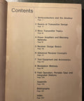 Contents page from Solid State Design For The Radio Amateur A Practical Ham Radio Handbook With Real World Schematics Pro Tips
