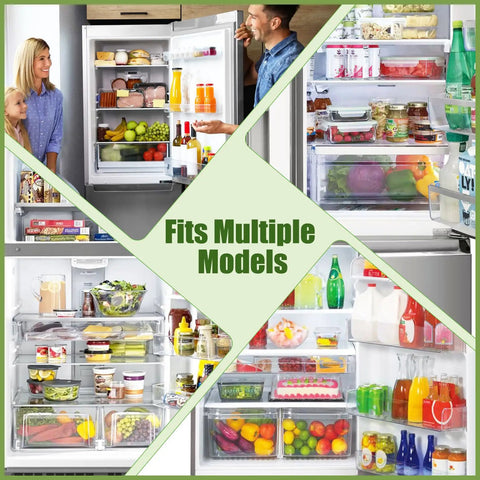 240364787 Drawer Cover Frame For Refrigerator Crisper Drawer With Humidity Control Replacement Part For Fridge Easy Fit Durable Plastic Crisper Cover Frame Fits Various Models Keeps Produce Fresh