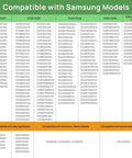 Compatibility chart for 2 Pack Dryer Heating Element Replacement 5300W 240V Fits Most Dryers Replaces DC47-00019A