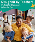 Teacher with children playing Addition And Subtraction Math Bingo Game For 1st Through 3rd Grade Kids Classroom Or Homeschool Learning 2 In 1 Flash Cards And Bingo Fun To Crush Basic Facts