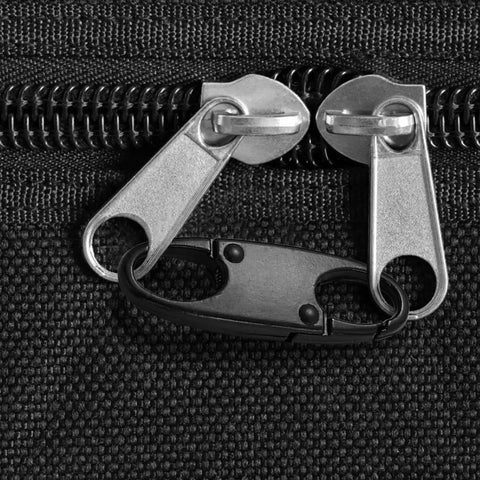 Zipper Pull Replacement Clips Pack Mini Carabiner Zipper Clips Easy Attach Premium PU Grip Durable No Slip Zipper Locks
