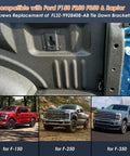 Sixteen Pack Anti Theft Torx Screws Kit For Ford F Series 2015 Through 2023 compatible with F150 F250 F350 Raptor bed panel