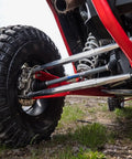 Beefed Up Billet Aluminum Rear Radius Arms For Polaris RZR XP 1000 And XP 4 1000 Models, 1-1/4 Inch 7075 Solid Aluminum Bar Upgrade Over OEM 3/4 Inch on rear suspension
