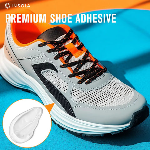 Heavy Duty Shoe Glue Repair Kit With 15ML X2 Adhesives, Waterproof And Flexible Clear Drying Formula For Sneakers