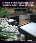 Amarant Outdoor Smart Light Bar 20W Dope Color Ambiance LED Weatherproof Exterior Lighting for Deck and Backyard connected