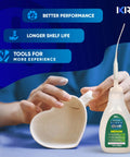 Cyanoacrylate Glue Kit With Activator And Accelerator Spray for Woodworking, medium viscosity bottle repairing ceramic mug