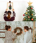 Sleek Digital Angle Finder And Protractor With Magnetic Dual Laser Level Portable Pocket Design For Dead On Accuracy And Auto Inversion High Performance Craft Tool used for hanging decorations.