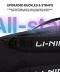All Star Badminton Kit Bag With Single Zip Design Durable Polyester Build Upgraded Buckles And Straps