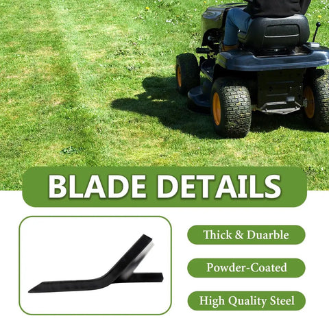 Beefed Up High Lift Mower Blades Set 3 Pack For Scag Tiger Cub Wildcat Turf Tiger And John Deere Walk Behind Mowers With 36 And 52 Inch Decks