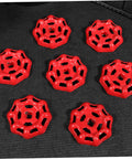 10Pcs Hand Wheel Cast Iron Valve Handles For Fluid Control No Fuss Easy Install Durable Built To Last Vintage Farmhouse Style Gate Valve Knobs For Old School DIY Projects And Retro Applications arranged on dark surface