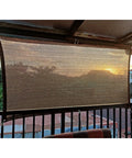 Fence Privacy Screen for Balcony and Patio Shade Cloth 3 Feet 3 Inches by 9 Feet 9 Inches, 80 Percent Shade, Breathable High Density Polyethylene Outdoor Mesh Panel, Railing Cover for Backyard Garden Porch Deck UV Protection