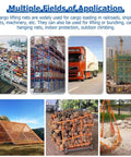 Multiple applications of Heavy Duty Cargo Net For Trucks SUVs And Trailers 3.3 By 3.3 Feet shown in various industries
