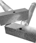 ATLIN grinding wheel dresser with 36/120 grit diamond blocks and knurled metal handles