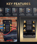 Forward And Reverse 12V Relay Module For Reversing Motors Replaces 5541100 ATP0110 24452 Plug And Play installed on wired motor setup