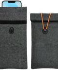 Go Dark Faraday Bags For Phones 2 Pack Signal Blocking Case for Cellular WiFi Bluetooth GPS and RFID Privacy Shield Pouch