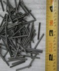 Stainless Steel Roll Pins 1/16 X 3/4 Inch 25 Pack All Purpose Hardware Fastener Set with measuring tape for scale