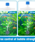 Pro Grade T Shaped Aquarium Air Valve Set 10 Pcs For Three Sixteenths Inch Inner Diameter Airline Tubing controlling bubble flow