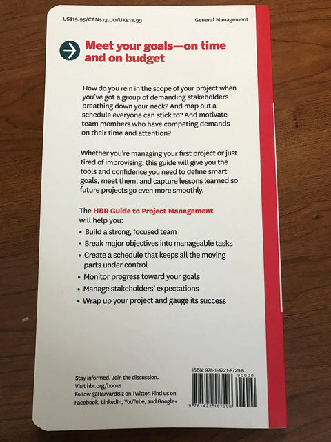 Project Management Playbook That Helps You Nail Scope And Win Over Stakeholders Map Realistic Schedules Stay On Time And On Budget Motivate Your Team And Deliver Real Results, paperback back cover