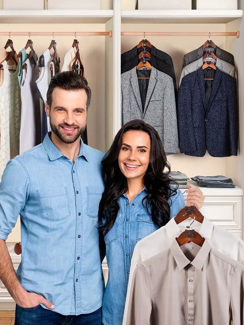 60 Pack Closet Space Saver Hooks Are A Straight Up Game Changer To Double Your Rack Capacity Vertically While Maximizing Hanging Space And Kicking Clutter Out The Door Forever Today