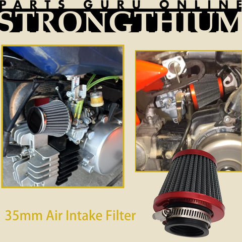 35mm Pod Style Air Intake Filter For ATVs Dirt Bikes Go Karts Pit Bikes And Mini Bikes Fits 49cc To 125cc Tao Tao Coolster Kazuma