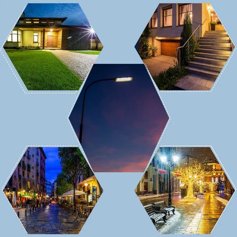 Twist Lock Photocell Sensor Auto On Off Dusk To Dawn Light Control For Outdoor Lights 120V To 277V Blue Pack Of 12 installed outdoors