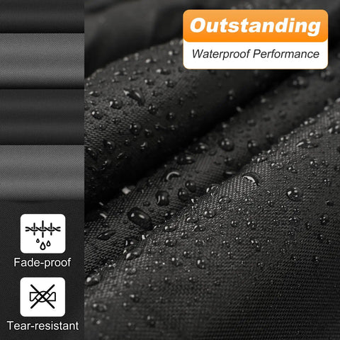 Waterproof Rugged Truck Cover For Chevy Silverado C K 1500 2500 3500 1988 1999 material with water droplets showcasing performance