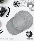 Top view of Lightweight Football And Cheer Mom Hat For Women With Soft Comfort And Breathable Design Pale Everyday Cap