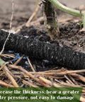 Installed Durable 100 Foot One Quarter Inch Irrigation Tubing Soaker Hose System With Rubber And PE Material Porous Drip Line