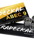 ABEC 9 High Speed Skateboard Bearings Set Of 8 For Skateboards Longboards Cruisers Inline Skates And Scooters Pre Lubricated