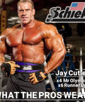 Heavy Duty 6 Inch Nylon Weight Lifting Belt For Powerlifting And Strength Training, worn by a bodybuilder in a gym setting.