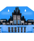 58 Piece Beefed Up Milling Hold Down Clamp Set With 5/8 Slot And 1/2-13 Stud, Includes TN-0212 T Nuts And 25S-12, 40S-12 clamps.