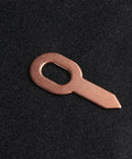 Close-up of a copper repair tool from the Awesome 50 Pcs Aluminum Sheet Metal Repair Kit for precise adjustments.
