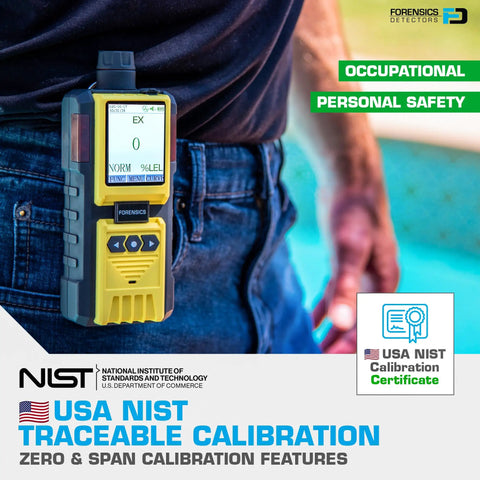 Heavy Duty Combustible Gas Detector Analyzer With Built Pump And 4 Foot Probe Nist Calibrated For Methane And Fuel Vapors Has A Dope Color Screen Plus Usb Logging The Solid Go To Safety Tool For Crews Wanting Foolproof Leak Detection No Sweat