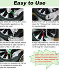 All In One Tire Valve Stem Core Replacement Tool Kit With Quick Change For Cars Trucks And ATVs step-by-step instructions