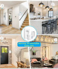Wireless Dimmer Switch Kit With Remote Receiver For Alexa Voice Control, Easy Setup in various home settings