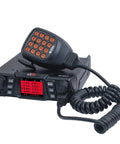 UV50X2 Second Gen Beefy 50 Watt Dual Band Base Mobile Radio For VHF UHF Amateur Ham With RJ45 Microphone Port and K1 Adapter