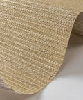Natural Woven Grasscloth Textured Wallpaper Roll For Bedroom And Living Room Decor Faux Grass Cloth Look With Rich Vintage Cream Finish 23 W X 96 L Non Pasted Paper Easy DIY Accent Wall Dope Texture showing close-up
