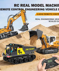 Grown Up Metal Mini Remote Control Loader With Lever Driven Digging System 1 to 1 Scale Full Channel Drive RC Digger Model